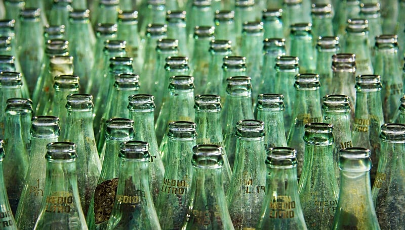Recycled Glassware